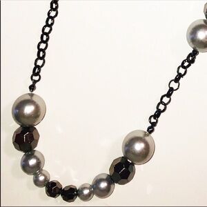 Boutique 18” Faux Pearl Bead Necklace Accessory Office Minimalist Layering